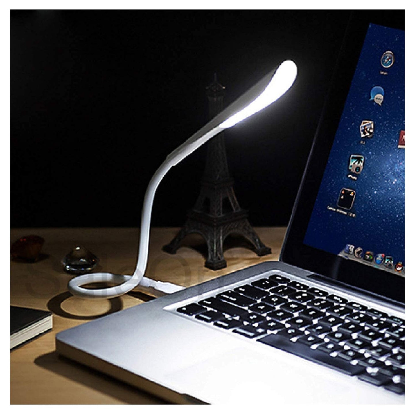 SWAPKART Portable Flexible Adjustable Eye Protection USB LED Desk Light