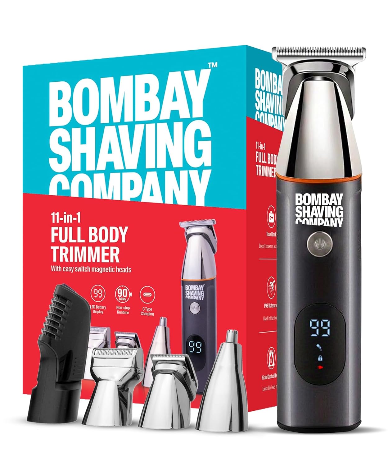 Bombay Shaving Company 11 in1 Multi Grooming Kit