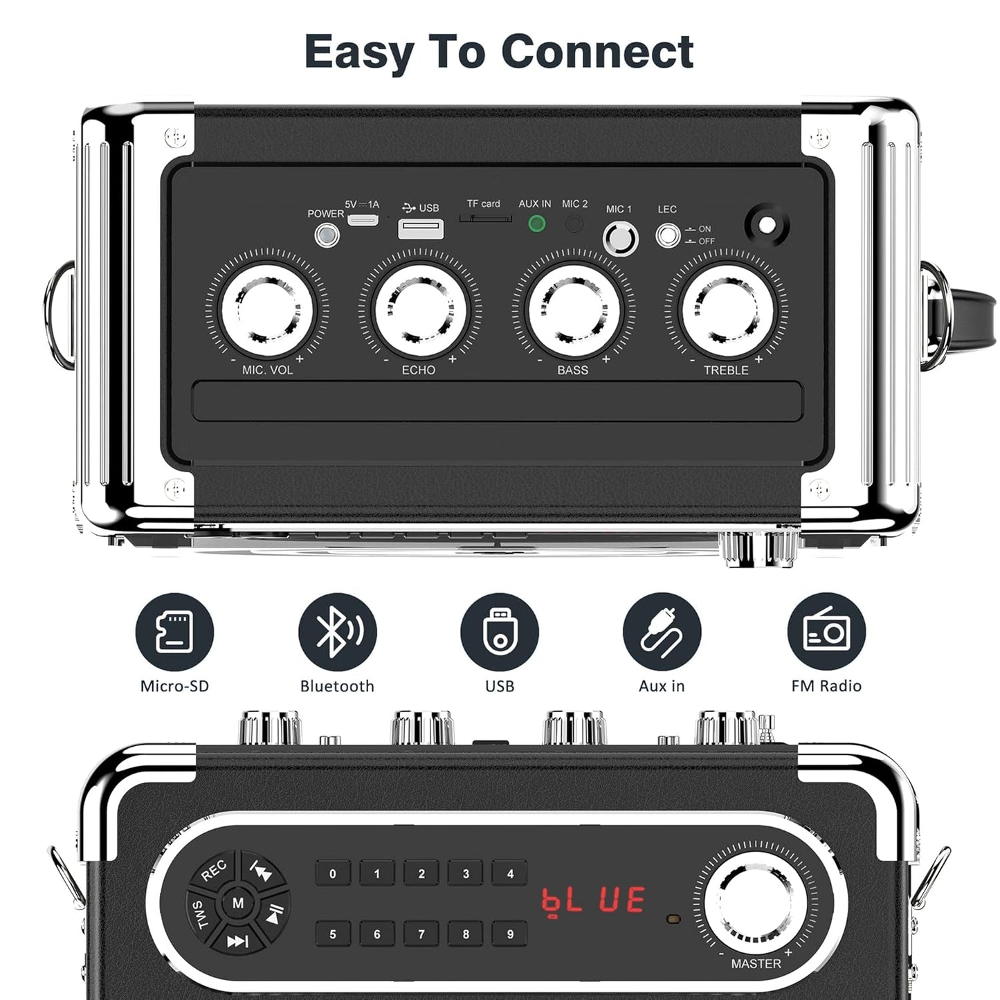 【US Top 1】 JYX Karaoke Speaker