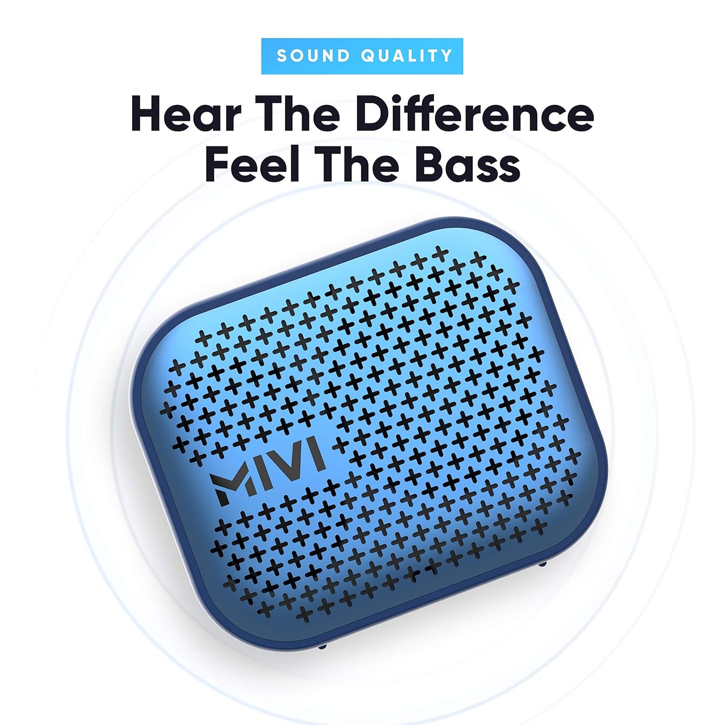 Mivi Roam 2 Bluetooth 5W Portable Speaker,24 Hours Playtime